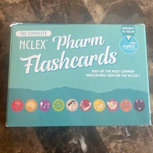 Nurse in the making complete Pharm Flashcards - never used